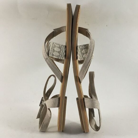 Toms womens Lexie heritage slingback buckle sandals brown size 6.5 10011789 - Picture 5 of 8